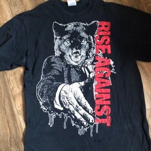Vintage Rise Against Band Tee